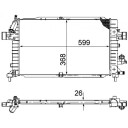 Radiator, motorkjøling MAHLE CR 920 000P