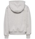 Hummel Hettegenser   hmlJR   Light Grey Melange   Hummel   4 år (104)   Hettegenser Grå Grønn