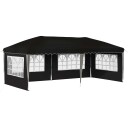  Pop up Festtelt 575 x 289 x 245 cm Svart