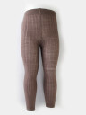 Kattnakken Ull Leggings Brun 7-8 ÅR