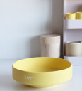 Design Letters favorittskål large Yellow
