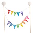 Kakepynt Happy Birthday Vimpel