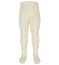 Minymo Strømpebukser   2 pack   Bambus   Rib   Off White   Minymo   140/146   Strømpebukser Hvit Rosa   140 146