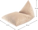 Wigiwama Big Lounger Saccosekk Brown Sugar
