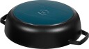 Staub Chistera traktørpanne støpejern Ø24 cm Svart