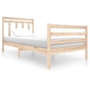 vidaXL Sengeramme heltre 100x200 cm