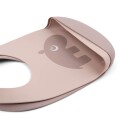 Done By Deer Silikonsmekke 2-Pack Ozzo Powder Rosa med Matoppsamler