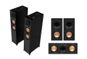 Klipsch R-605FA Reference 5.1.2  pakke ATMOS, R-605F, R-50C, R-40M, R-121SW
