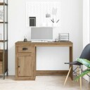  Skrivebord med Oppbevaring Artisan Eik 50x115x75 cm Konstruert Tre