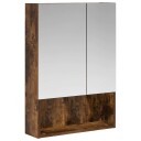  Baderomsspeilskap Røkt eik 50 x 14,5 x 70 cm Konstruert tre