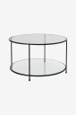 Ellos Home   Sofabord Missi diameter 80 cm   Svart