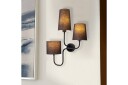 Vegg lampe Rihan Svart - Svart