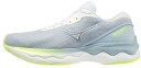 Mizuno Wave Skyrise 3 Dame White/White/Neo Lime 37