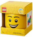 Lego Stor Oppbevaringsboks Guttehode Gul