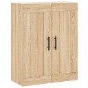  Veggskap sonoma eik 69,5x34x90 cm konstruert tre 8720845950569