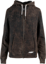 509 Hoodie A Frame Full Glidelås Dame Svart