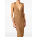 Elisabetta Franchi Dame Kjoler Beige L,