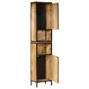  Baderomsskap 40x27x180 cm jern og heltre mango