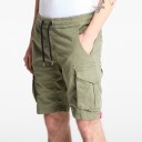 Alpha Industries Cotton Twill Jogger Short   Khaki green   XL