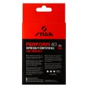 Stiga Perform Vit, 3-x 6-pack, bordtennisball White