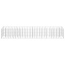 vidaXL Gabion høybed galvanisert stål 180x30x30 cm