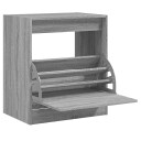  Skoskap grå sonoma 60x42x69 cm konstruert tre 8721012382213