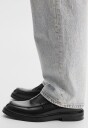 Selected Slmblake Leather Penny Loafer   Black   42