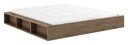 Karup Design Ziggy Sengeramme, Brunlakkert furu, 180x200 1727943-01-22 1727943-01-23