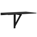  Sammenleggbart veggbord svart 100x60x56 cm konstruert tre 342647