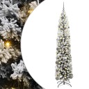  Kunstig juletre med 300 LED grønn 210 cm PVC og stål og plast
