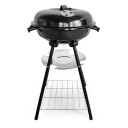 Hagegrill med lokk og askeskuff