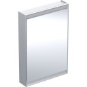 Geberit One speilskap 60x90 cm aluminium