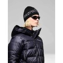 Norrøna /29 Light Merinoull Logo Beanie OneSize, Caviar Melange