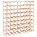 Vinstativ for 72 flasker 90,5x23x90,5 cm heltre furu
