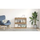 Bokhylle/romdeler artisan eik 80x30x72 cm