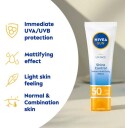 NIVEA Sun UV Face Shine Control Krem SPF 50 - 50 ml