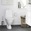 Pressalit toilet paper holder matte black