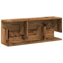  Veggskap 80x20x30 cm gammelt tre konstruert tre