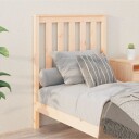 vidaXL Sengegavl 81x6x101 cm heltre furu