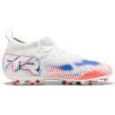 Puma Future 8 Match MG Junior Puma White/Puma Black/Glowing Red 34