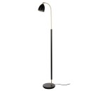 Belid Deluxe gulvlampe svart/messing Mr16 inkl. lyskilde