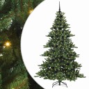  Kunstig sammensatt juletre med 300 LED med stativ 180 cm PVC