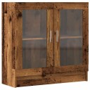 Bokhylle gammelt tre 82,5x30,5x80 cm konstruert tre