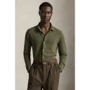 Polo Ralph Lauren Featherweight Mesh Shirt   Khaki green   L