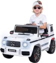 Miw Elbil barn Mercedes AMG G63 W463 sort/hvit/rød