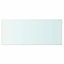 vidaXL Hyllepaneler 2 stk klart glass 70x30 cm