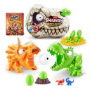 Smashers Dino Island T-Rex Battle Lekesett med 20 Overraskelser for Barn 3+