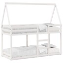  Køyeseng med tak hvit 90x200 cm heltre furu 3282077