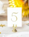 PartyDeco Bordkortholder Gull Metallic - 1-pakning