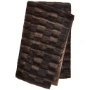 Skinnwille Browny Pledd 140x220 cm Chocolate